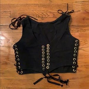 Vest style medieval corslette corset